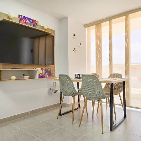 Elegancia Y Comodidad Cerca Del Mar Y Aeropuerto Apartamento Cartagena