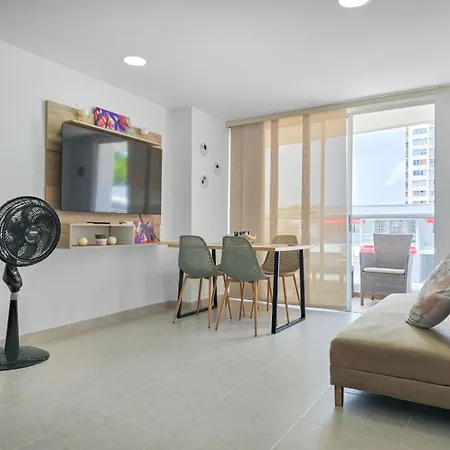 Apartamento Elegancia Y Comodidad Cerca Del Mar Y Aeropuerto Cartagena